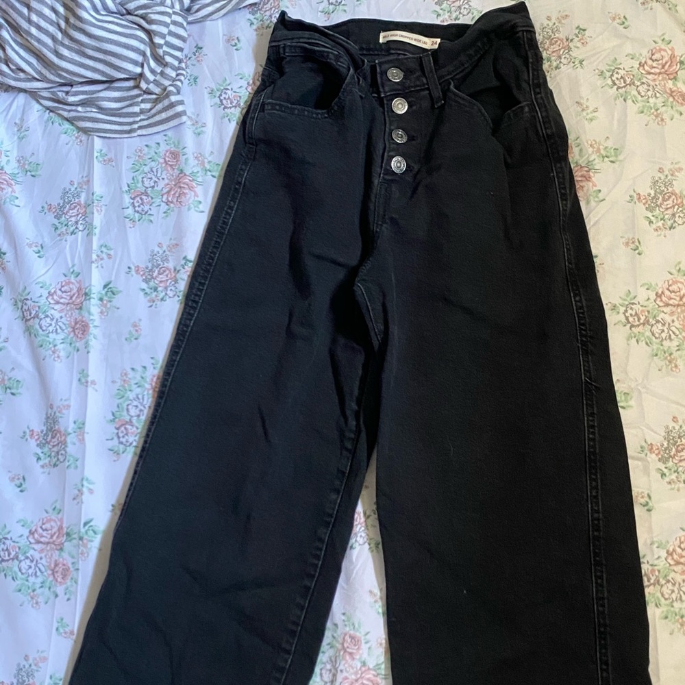 Mile High Cropped Wide Leg Levi Strauss&co
